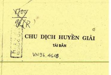 Giải Mã “Chu Dịch Huyền Giải”: Bí Mật Quẻ Dịch, Tượng Số và Triết Lý Âm Dương Ngũ Hành