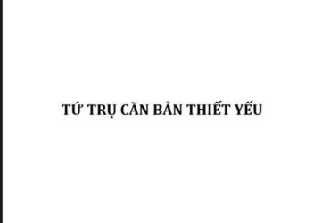 Khám Phá Bí Mật Tứ Trụ: Cuốn Sách Căn Bản Giúp Giải Mã Vận Mệnh Từ Ngày Giờ Sinh!