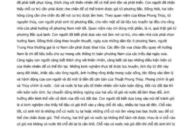 Khám Phá “Địa Lý Dương Trạch”: Bí Quyết Chọn Hướng Nhà Mang Lại Vận Khí Hưng Thịnh