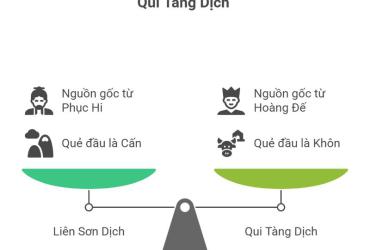 Liên Sơn Dịch - Qui Tàng Dịch - Chu Dịch
