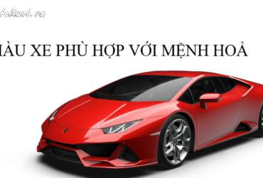 Sinh năm 1956 mua xe màu gì?