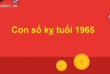 Khám Phá Con Số May Mắn Giúp Người Sinh Năm 1965 Hút Tài Lộc và Bình An