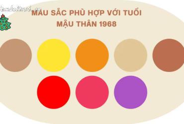 Sinh Năm 1968 Hợp Màu Gì? Khám Phá Màu Sắc May Mắn Cho Tuổi Mậu Thân