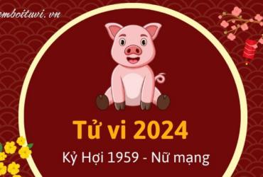 Xem bói tử vi năm Giáp Thìn 2024 nữ Kỷ Hợi 1959 - Luận giải chi tiết