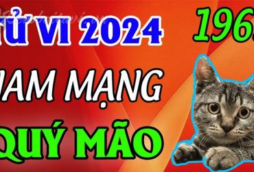 Xem bói tử vi năm Giáp Thìn 2024 nam Quý Mão 1963 - Luận giải chi tiết