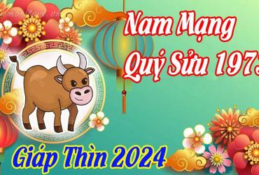 Xem bói tử vi năm Giáp Thìn 2024 nam Quý Sửu 1973 - Luận giải chi tiết