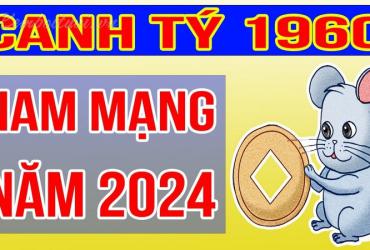 Xem bói tử vi năm Giáp Thìn 2024 nam Canh Tý 1960 - Luận giải chi tiết