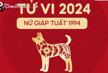 Xem bói tử vi năm Giáp Thìn 2024 nữ Giáp Tuất 1994 - Luận giải chi tiết