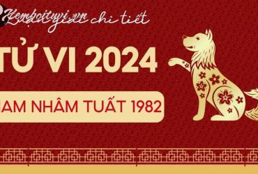 Xem bói tử vi năm Giáp Thìn 2024 nam Nhâm Tuất 1982 - Luận giải chi tiết
