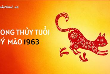 Tuổi Xông Đất Hợp Với Người Sinh Năm 1963 Theo Phong Thủy