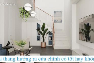 Cầu Thang Hướng Ra Cửa Chính: Điều Tối Kỵ Hay Cơ Hội Trong Phong Thủy?