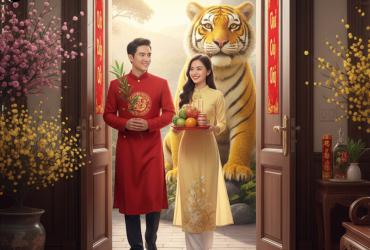 Xông Đất Gia Chủ Tuổi Dần - Bí Quyết Đón Lộc Đầu Xuân Hanh Thông