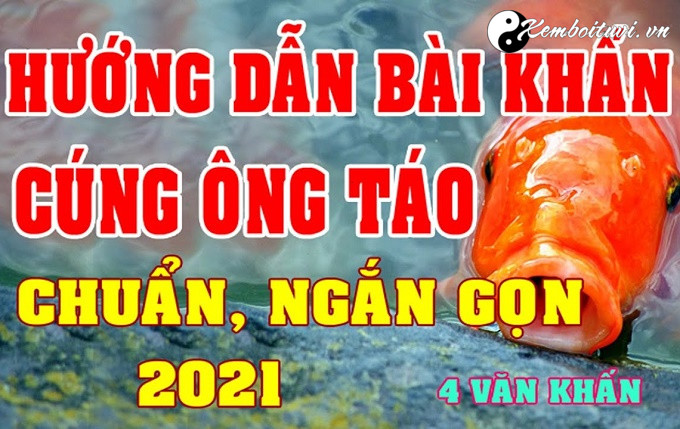 Hướng dẫn Cúng ông Công ông Táo 2021