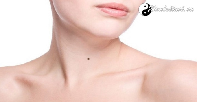 Xem bói nốt ruồi ở yết hầu đàn ông và phụ nữ có ý nghĩa gì