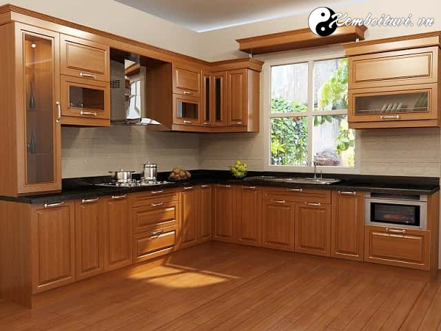 Cách bài trí phòng bếp để tăng vượng khí