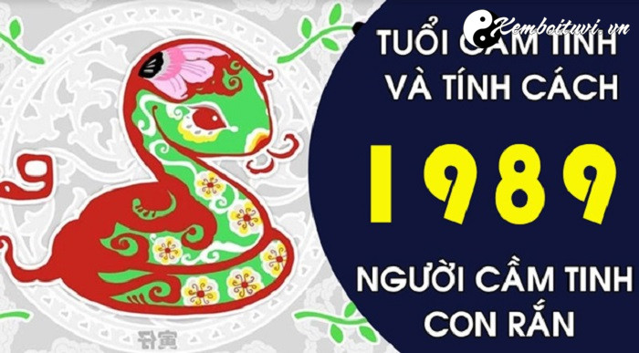 Năm 1989 là năm con gì Sinh năm 1989 là mệnh gì Tuổi gì