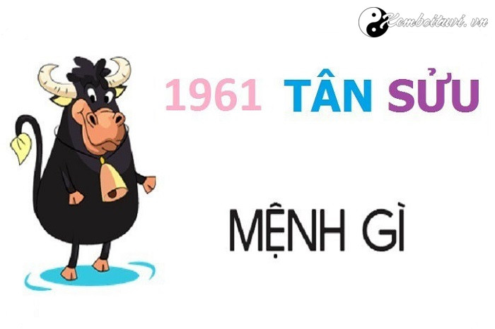 Năm 1961 là năm con gì Sinh năm 1961 là mệnh gì Tuổi gì