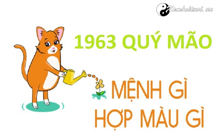 Năm 1963 là năm con gì Sinh năm 1963 là mệnh gì Tuổi gì
