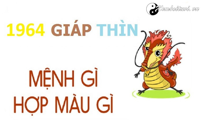 Năm 1964 là năm con gì Sinh năm 1964 là mệnh gì Tuổi gì