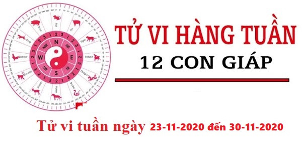 Tử Vi Hàng Tuần 12 cung hoàng đạo từ ngày 23-11-2020 - tới ngày 30-11-2020