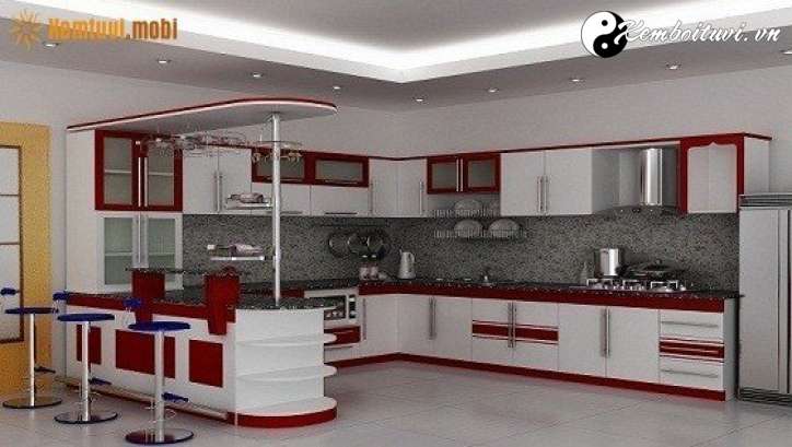 Cách đặt phong thủy phòng bếp