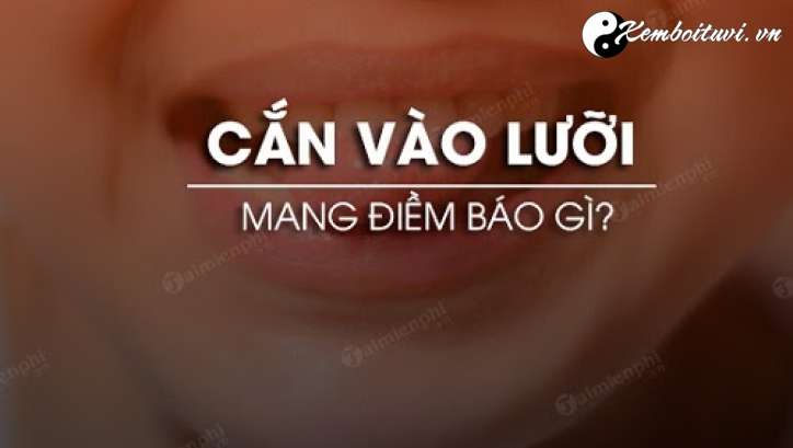 Cắn vào lưỡi là điềm gì? Nên chọn con số may mắn nào?