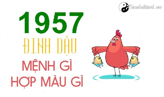 Năm 1957 là năm con gì Sinh năm 1957 là mệnh gì Tuổi gì