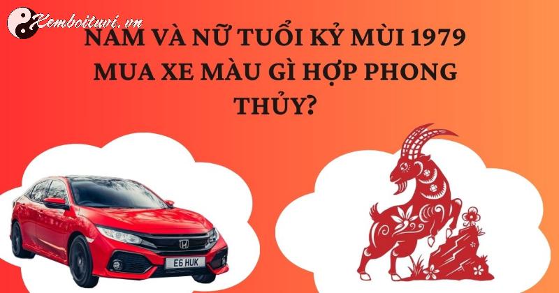 Người Sinh Năm 1979 Nên Mua Xe Màu Nào Để Thu Hút Tài Lộc Và Bình An?