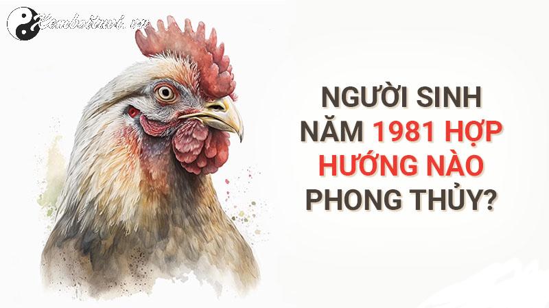 Sinh Năm 1981 Hợp Hướng Nào? Bí Quyết Chọn Hướng Nhà Giúp Tuổi Tân Dậu Thịnh Vượng