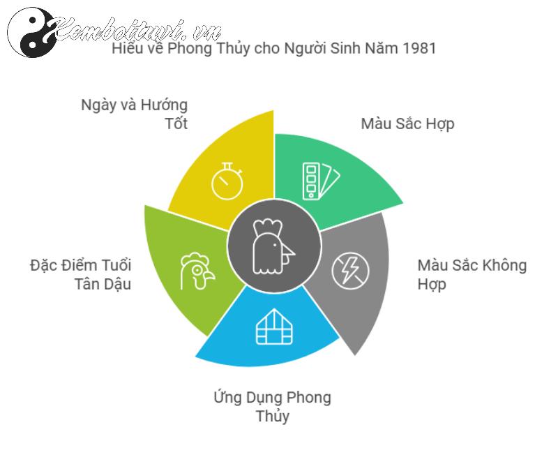 Khám Phá Màu Sắc Phong Thủy May Mắn Cho Người Sinh Năm 1981