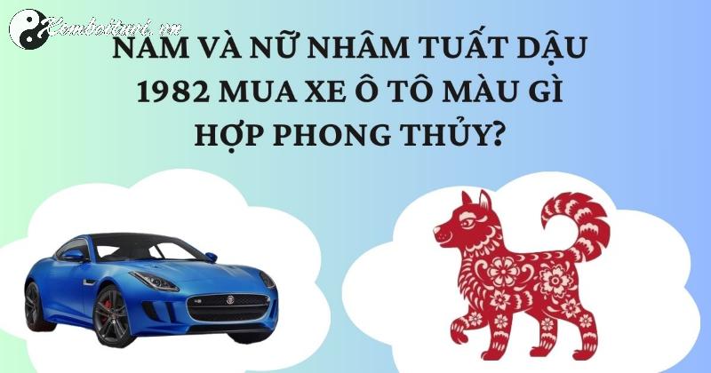 Sinh Năm 1982 Nên Mua Xe Màu Gì Để Tăng Tài Lộc Và Tránh Xui Xẻo?