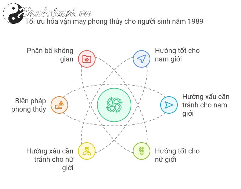 Sinh năm 1989 hợp hướng nào? Bí quyết phong thủy tối ưu cho tuổi Kỷ Tỵ