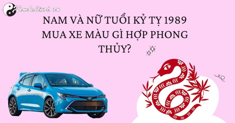 Sinh Năm 1989? Màu Xe Này Có Thể Thay Đổi Vận Mệnh Của Bạn Ngay Lập Tức!