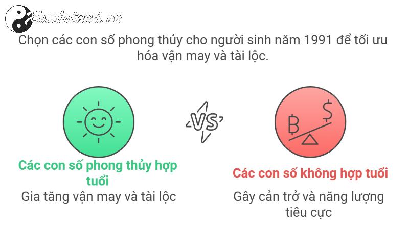 Khám Phá Bí Mật Con Số May Mắn Cho Tuổi Tân Mùi 1991 Giúp Thay Đổi Vận Mệnh!