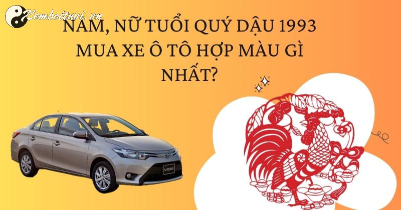 Sinh Năm 1993 Mua Xe Màu Gì Để Hút Tài Lộc Và Tránh Xui Xẻo?