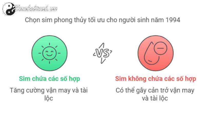 Khám Phá Con Số May Mắn Giúp Người Sinh Năm 1994 Đổi Vận Và Chọn Sim Phong Thủy Chuẩn Nhất!