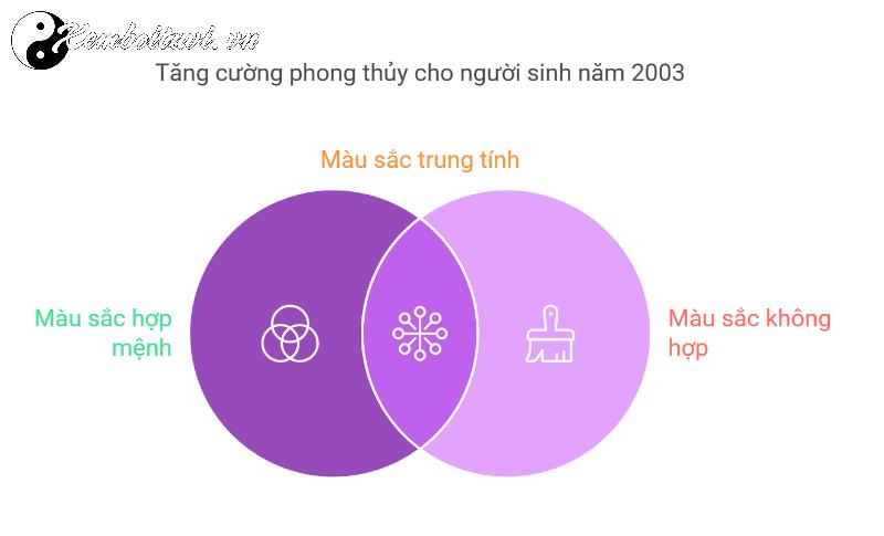 Khám Phá Màu Sắc Mang Lại May Mắn Cho Người Sinh Năm 2003