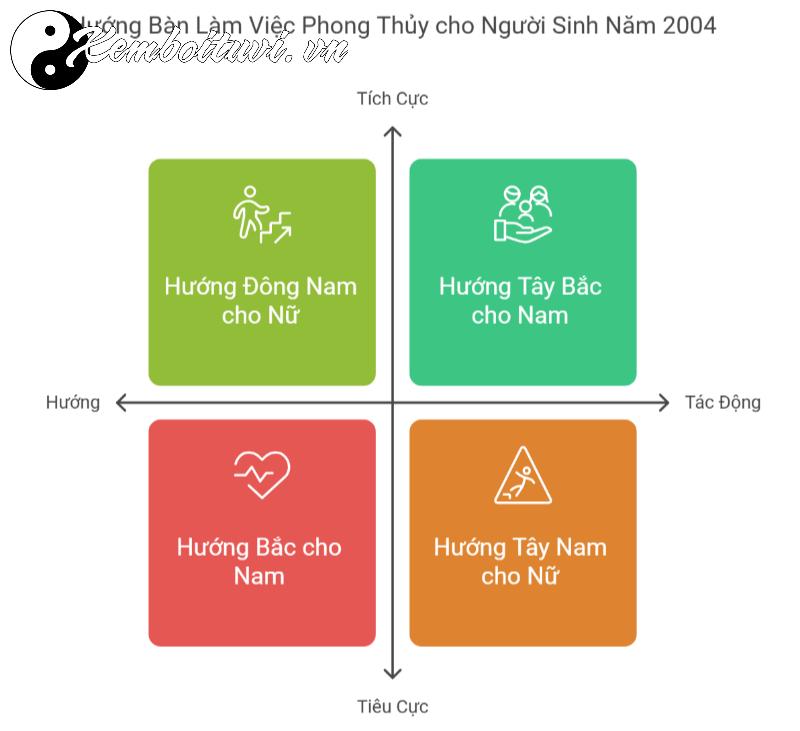 Khám Phá Hướng Bàn Làm Việc Giúp Người Sinh Năm 2004 Thu Hút Tài Lộc Và Thành Công