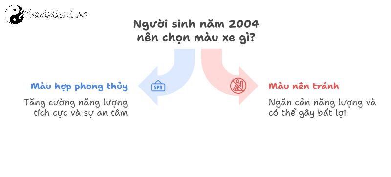 Người Sinh Năm 2004 Phải Biết: Màu Xe Nào Mang Lại May Mắn Và Tài Lộc?