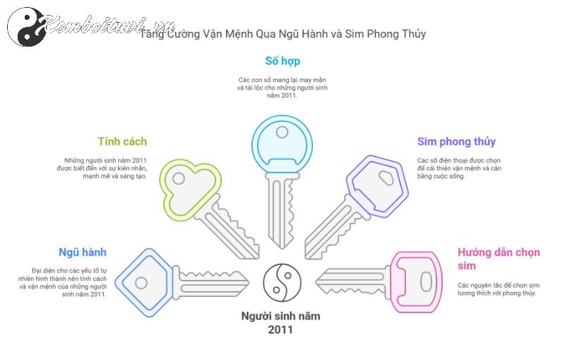 Sinh Năm 2011 Hợp Số Nào? Bí Quyết Chọn Sim Phong Thủy Hút Tài Lộc Và Vận May!