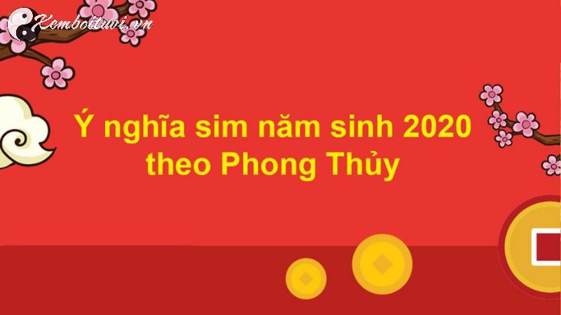 Người Sinh Năm 2020 Nhất Định Phải Biết: Số Hợp Và Sim Phong Thủy Giúp Đổi Vận!