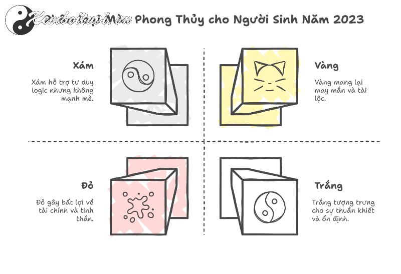 Bí Mật Màu Sắc Giúp Người Sinh Năm 2023 Đón Tài Lộc, Tránh Vận Xui!