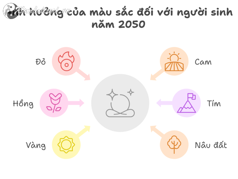 Sinh năm 2050 mua xe màu gì?