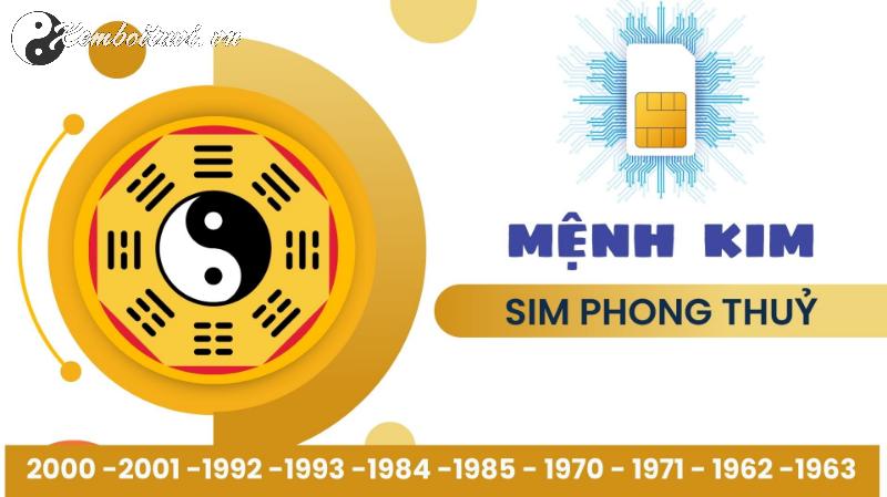 Sim Hợp Mệnh Kim: Bí Quyết Chọn Số Tài Lộc Giúp Đổi Vận Ngay Hôm Nay!