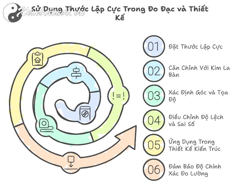 Thước Lập Cực - Bí Quyết Đo Đạc Phương Vị Chuẩn Xác Trong Phong Thủy Và Xây Dựng!