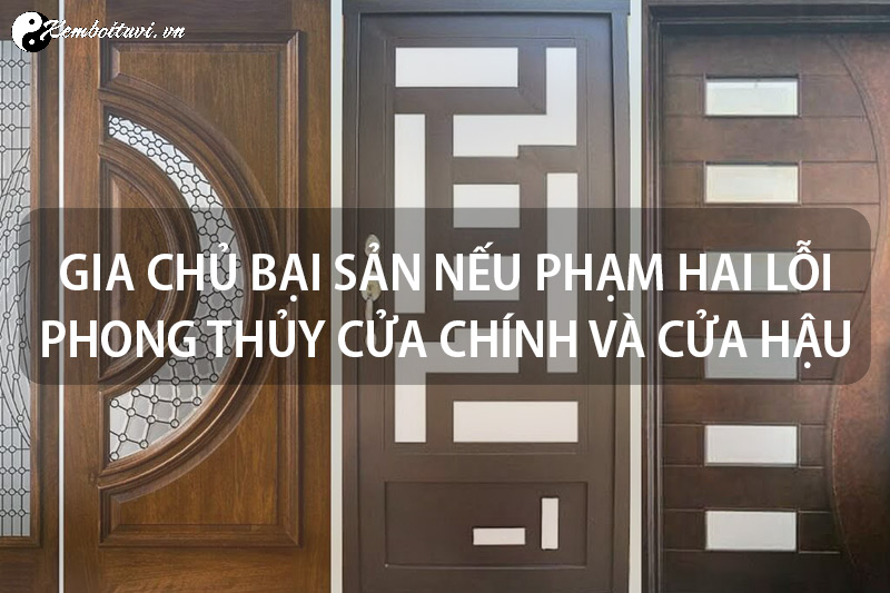 Hóa Giải Cửa Chính Và Cửa Hậu Thẳng Hàng: Bí Quyết Giữ Tài Lộc Cho Gia Đình