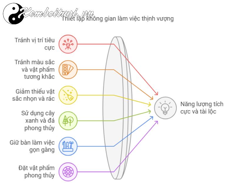 Bí Quyết Bố Trí Bàn Làm Việc Cho Người Mệnh Thổ: Thu Hút Tài Lộc Và May Mắn