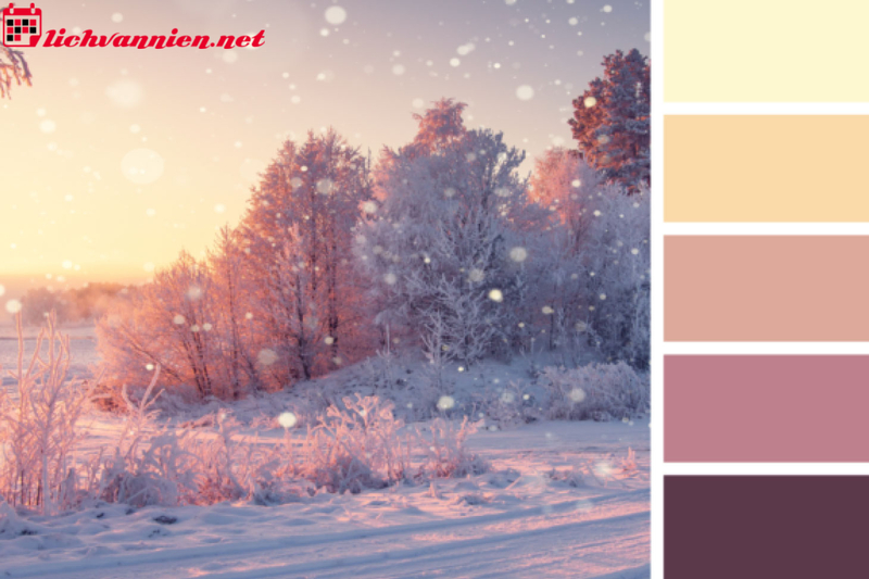 Màu Sắc Phong Thủy Mùa Đông - Bí Quyết Cân Bằng Năng Lượng Trong Mùa Lạnh