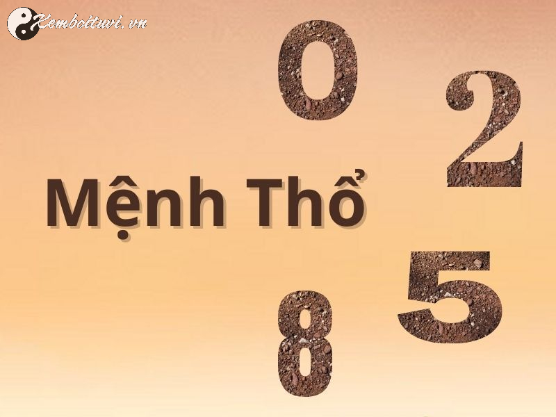 Mệnh Thổ Hợp Số Nào? Khám Phá Con Số May Mắn Cho Người Mệnh Thổ