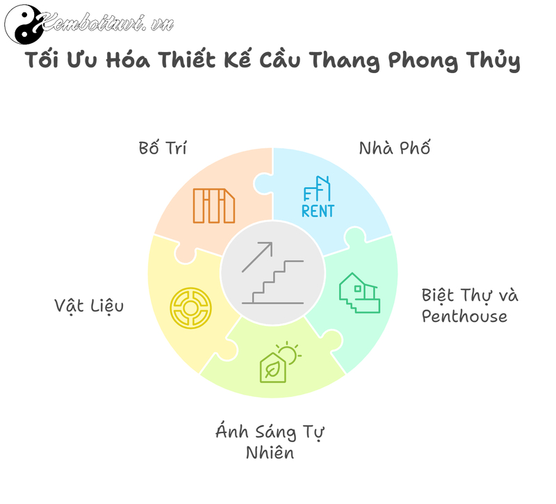 Phong Thủy Cầu Thang: Nguyên Tắc Cơ Bản Và Ứng Dụng Thực Tế